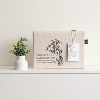 Bamboo Cotton 500 Thread Count Dove Combo Set by Park Avenue Mega King
