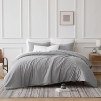 700 TC Tencel Lyocell Fibre &amp; Cotton Dove Super King Quilt Cover Set by Renee Taylor