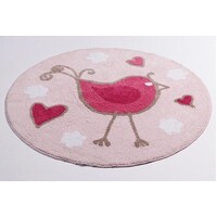Tweetie Bird Kids Large Round Floor Rug by Jiggle &amp; Giggle