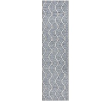 Terrace 5501 Blue Runner by Rug Culture-400X80CM - RUNNER