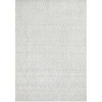 Visions 5050 White Rug by Rug Culture-280X190CM - RECTANGLE