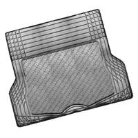 ALUMINIUM LOOK 1-Piece Boot Mat - CARBON [Rubber/Aluminium Look]