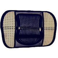 Universal Mesh Back Support - BLACK &amp; BEIGE
