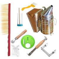 9Pcs Beekeeping Bee Hive Starter Kit for Professional and Beginner Beekeeper&#39;s