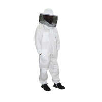 Beekeeping Bee Suit 2 Layer Mesh Round Head Style Ultra Cool &amp; Light Weight - M