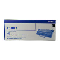 Brother TN-3420 Mono Laser Toner - High Yield to suit HL-L5100DN, L5200DW, L6200DW, L6400DW &amp; MFC-L5755DW, L6700DW, L6900DWup to 3000 pages