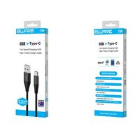 8WARE Premium 1m Samsung Certified Fast Speed Charging USB Type C Data Charger Cable For Samsung Huawei Google LG Retail