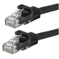 ASTROTEK CAT6 Cable 20m - Black Color Premium RJ45 Ethernet Network LAN UTP Patch Cord 26AWG-CCA PVC Jacket