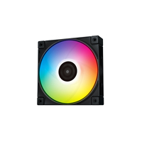 DEEPCOOL FC120 Cooling Fan, 120mm Performance RGB PWM, Cable Management With Dasiy Chainable Cable, RGB Power Interconnect, Reduce Cable Clutter