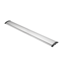 BRATECK Aluminum Floor Cable Cover - 1104x139mm Material:Aluminum,ABS Dimensions 1104x139x22mm