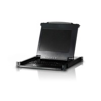 ATEN 17&quot; LCD KVM Slide Console RackMountable, Keyboard (3PL)