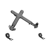 BRATECK Steel Laptop Holder Fits 11&#39;-17&#39; Laptops for most desk mounts with standard 75x75/100x100 VESA plate