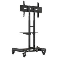 Atdec mobile TV Cart Black - AD-TVC-45 - Supports Up to 65&quot;45kg - Adjustable height