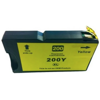 LEXMARK [5 Star] 200XL / 220XL Pigment Yellow Compatible Cartridge 2 Pack