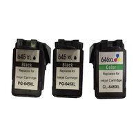 Remanufactured Value Pack 2 x PG645XL Black &amp; 1 x CL646XL Colour