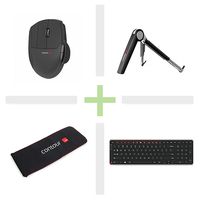 CONTOUR Travel Kit Lite Left Wireless Keyboard &amp; Mouse Bundle