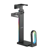 activiva RGB Ultra-Wide Adjustable Wall &amp; Under-Desk Gaming PC Mount