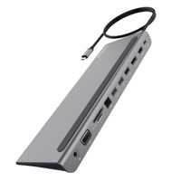 mbeat 11-in-1 Multiport USB-C Dock with HDMI, DisplayPort &amp; VGA
