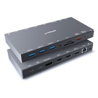 mbeat 15-in-1 Triple Display USB-C Dock (2 x HDMI &amp; 1 x Display Port)