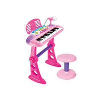 Children&#39;s Electronic Keyboard with Stand (Pink) Musical Instrument Toy