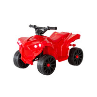 Rechargeable Ride-on Quad bike (Red) with Safe Braking System