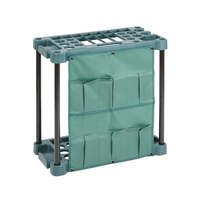 Organising Storage Rack for Garden Tools (Green) &amp; Keep the Shed Tidy