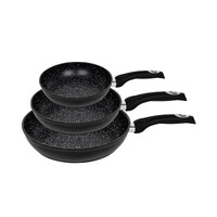 3-Piece Forged Frypan Set with Non-stick Coating