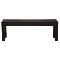 Tilda Solid Mahogany Timber Bench (Chocolate)