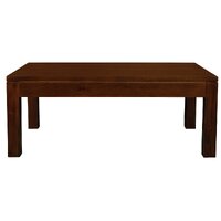 Amsterdam Solid Mahogany Timber Coffee Table (Light Pecan)