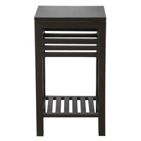 Holland Solid Mahogany Lamp Table (Chocolate)