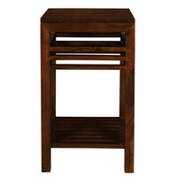 Holland Solid Mahogany Lamp Table (Mahogany)