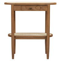 Kelly 1 Drawer Hall Table (Almond)