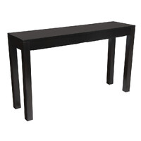 Amsterdam 2 Drawer Sofa Table (Chocolate)
