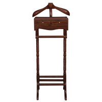 Jepara 2 Drawer Carved Valet (Mahogany)