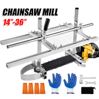 Chainsaw Mill For Saws 14&quot;-36&quot; Bar Furniture Making Wood Cutting Aluminum Steel