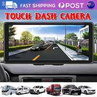 10.26&quot; 4K Dash Cam Car Stereo For Apple Carplay &amp; Android Auto GPS Rear Camera