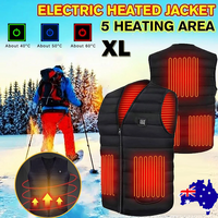 Heated Vest for Men &amp; Women, Smart heated Jacket, Battery Not Included XL