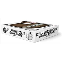 12&quot; Wooden LP Crate