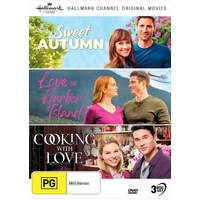 Hallmark - Sweet Autumn / Love On Harbor Island / Cooking With Love - Collection 13 DVD
