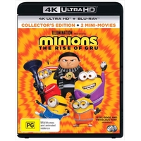Minions - The Rise Of Gru | Blu-ray + UHD - Collector&#39;s Edition - + 2 Mini-Movies UHD