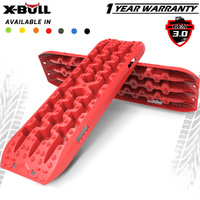 X-BULL Recovery tracks Sand tracks 2pcs 10T Sand / Snow / Mud 4WD Gen 3.0 - Red