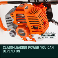 Baumr-AG Post Hole Digger 62CC Posthole Earth Auger Fence Borer Petrol Drill Bit