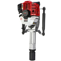 Baumr-AG 52cc 2-Stroke Petrol Post Driver with 2 Drive Sockets