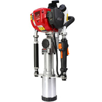 BAUMR-AG 38cc 4-Stroke Petrol Post Driver, with Carry Case &amp; 3 Piling Sleeves