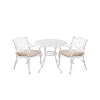 Marco Aluminium 3 Pce Setting(CAT-090 white + CAC-042 white)