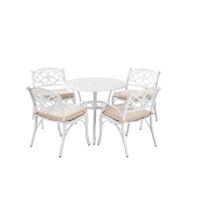 Marco Aluminium 5 Pce Setting(CAT-090 white + 2x CAC-042 white)