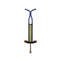Blue Pogo Stick Kids - Childrens Jumping Jackhammer Exercise Hopper Toy
