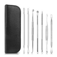 Blackhead Remover 7 Piece Tool Kit For Pimple Extraction Blemish Suction Removal
