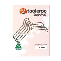 5 Pack 120mm (4.7&quot;) Brick Hooks - Wall Crab Clips Hangers For Pictures Plants
