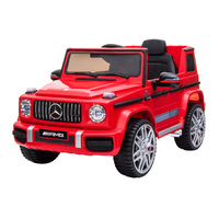 Kahuna Mercedes Benz AMG G63 Licensed Kids Ride On Electric Car Remote Control - Red